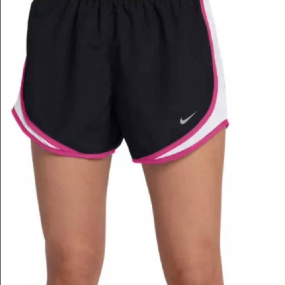 Nike Running Shorts Pink Black & White